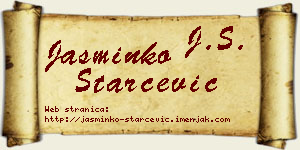 Jasminko Starčević vizit kartica